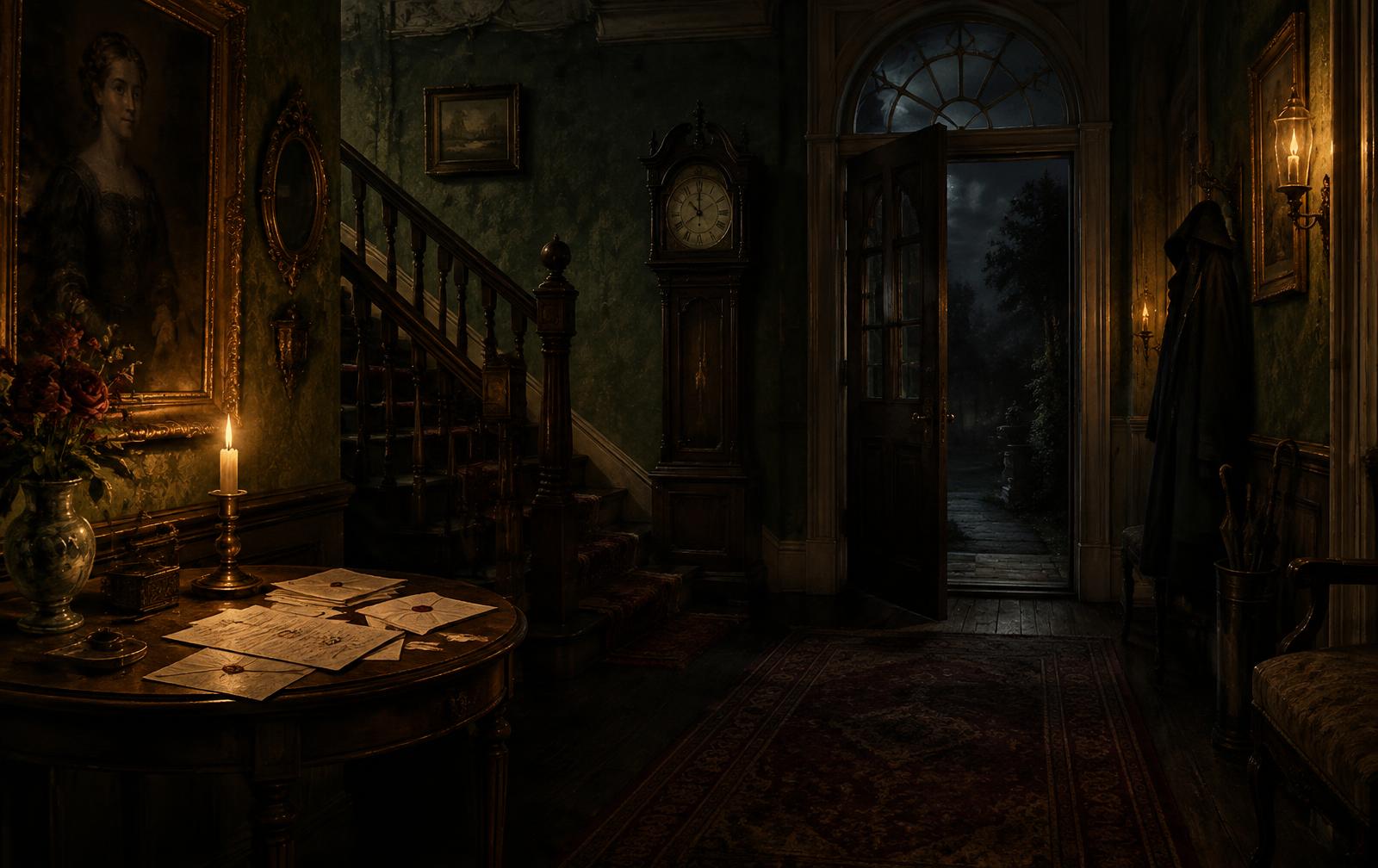 The Hollow House room artwork